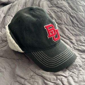 Boston University Winter Twill & Fleece Baseball Hat - XL